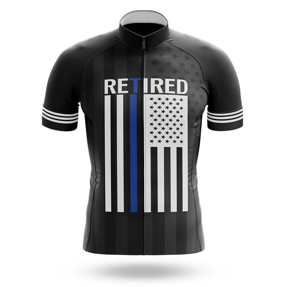 Retired Police Officer - Men's Cycling Kit-Jersey Only-Global Cycling Gear