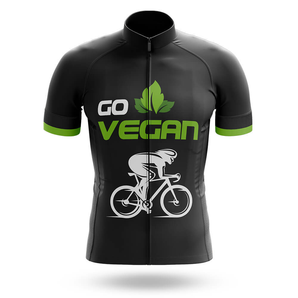 Go Vegan - Men's Cycling Kit-Jersey Only-Global Cycling Gear