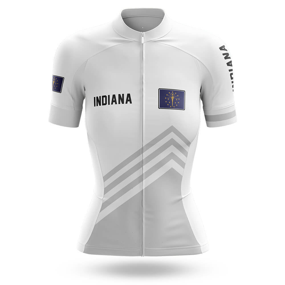 Indiana S4 White - Women - Cycling Kit-Jersey Only-Global Cycling Gear