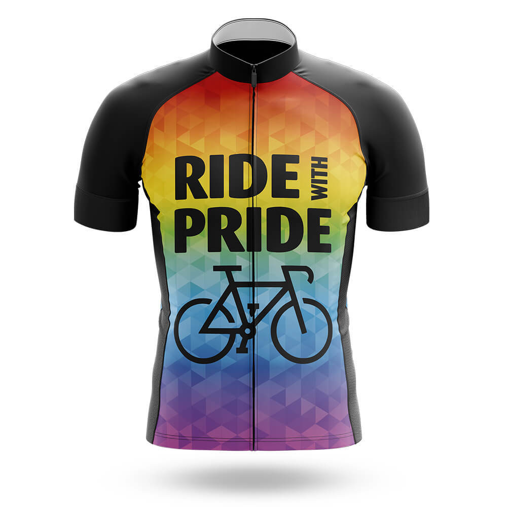 Ride With Pride V3 - Men's Cycling Kit-Jersey Only-Global Cycling Gear