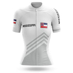 Mississippi S4 White - Women - Cycling Kit-Jersey Only-Global Cycling Gear