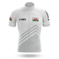 Cymru S5 White - Men's Cycling Kit-Jersey Only-Global Cycling Gear