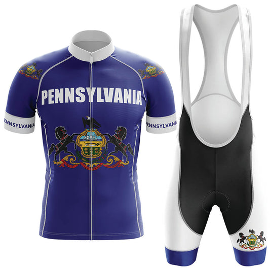 Pennsylvania Men's Cycling Kit-Jersey + Bibs-Global Cycling Gear