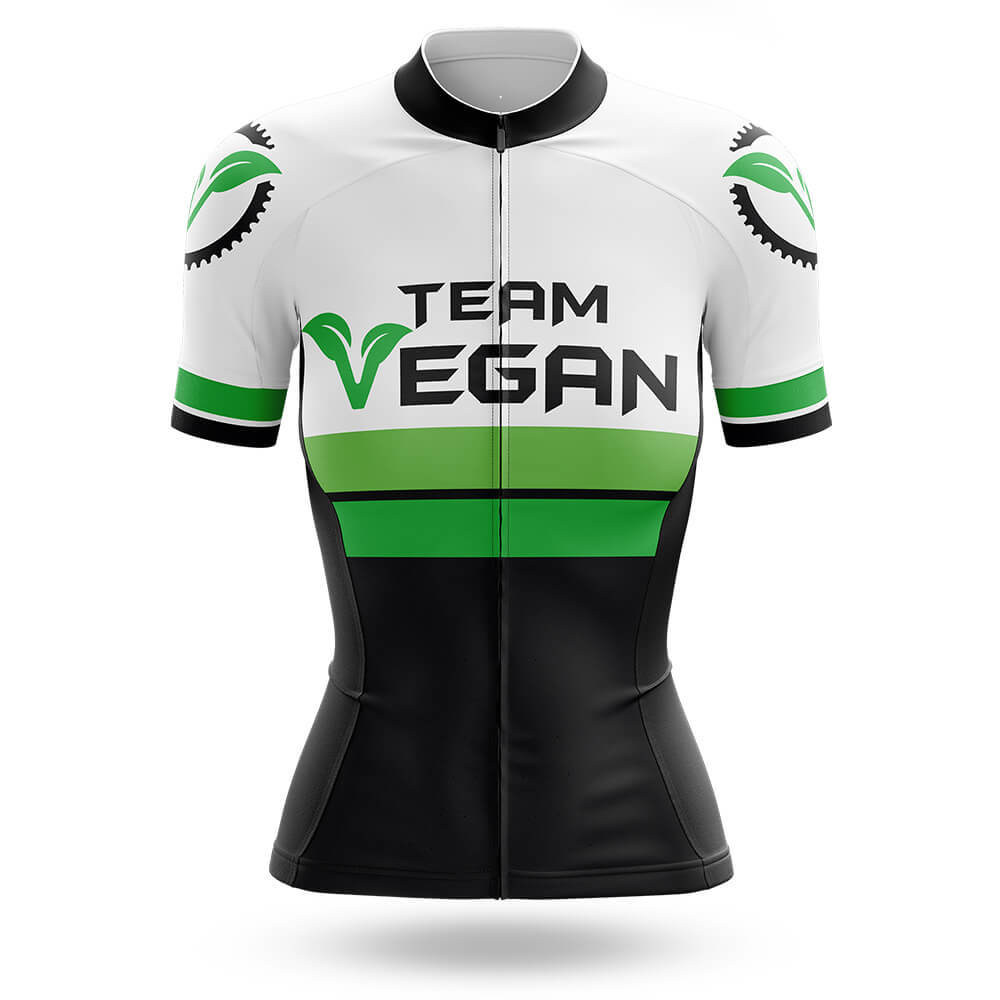 Team Vegan - Women's Cycling Kit-Jersey Only-Global Cycling Gear