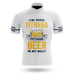 I'm Into Fitness - White - Men's Cycling Kit-Jersey Only-Global Cycling Gear