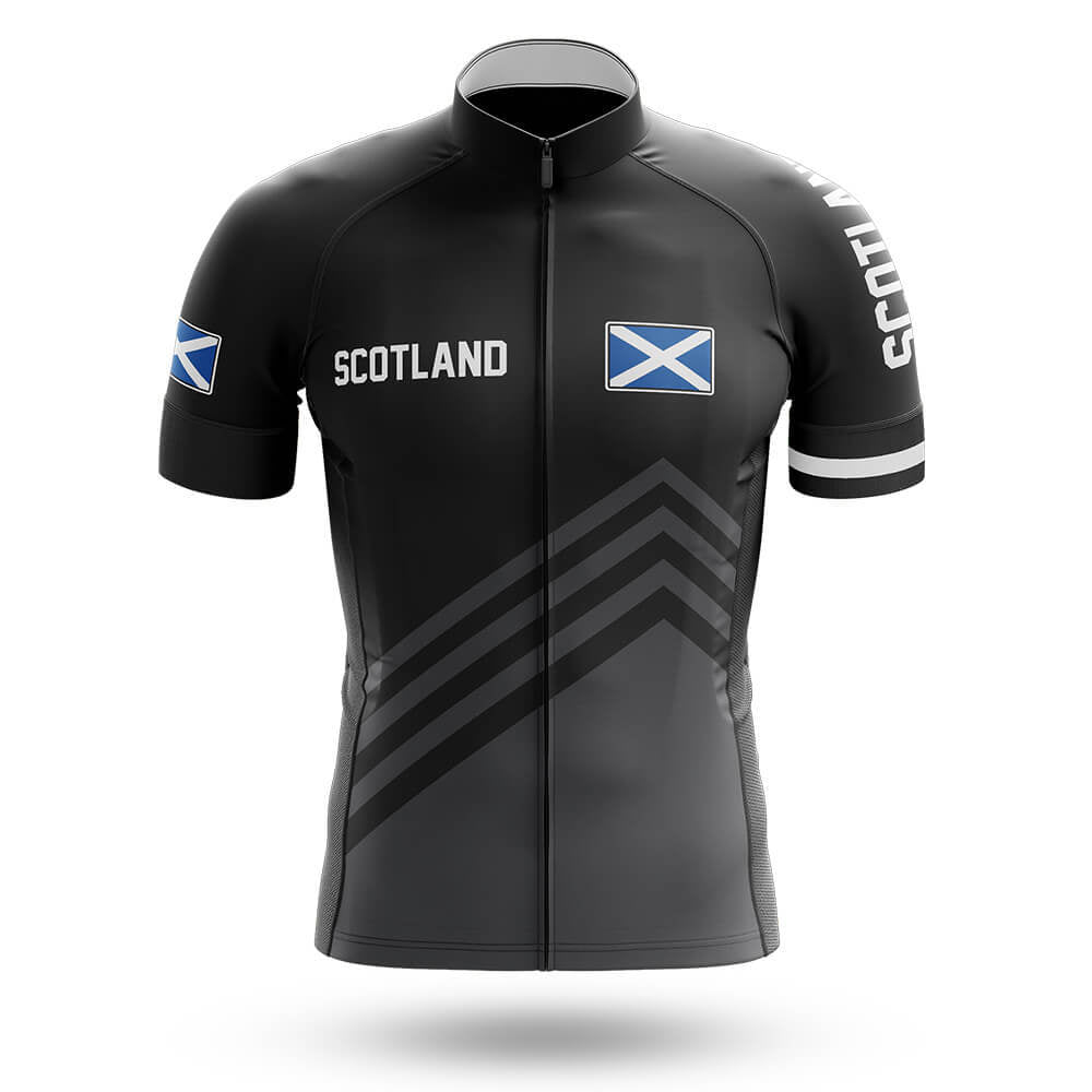 Scotland S5 Black - Men's Cycling Kit-Jersey Only-Global Cycling Gear