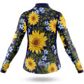 Sunflower - Women's Cycling Kit-Short Sleeve Jersey-Global Cycling Gear