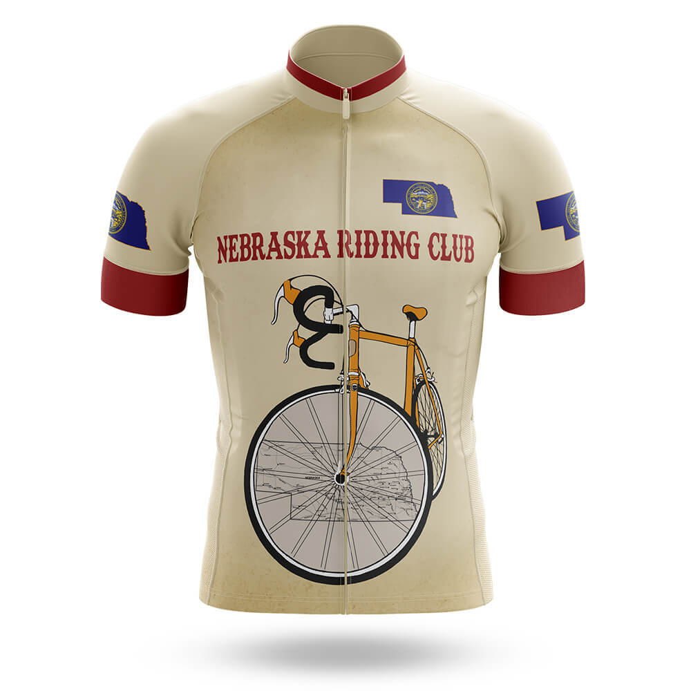 Nebraska Riding Club - Men's Cycling Kit-Jersey Only-Global Cycling Gear