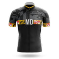 Maryland Flag - Men's Cycling Kit-Jersey Only-Global Cycling Gear