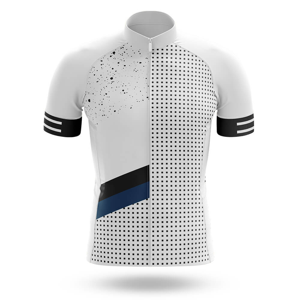 White - Men's Cycling Kit-Jersey Only-Global Cycling Gear