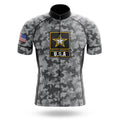 Grey Camo U.S.A - Men's Cycling Kit-Jersey Only-Global Cycling Gear