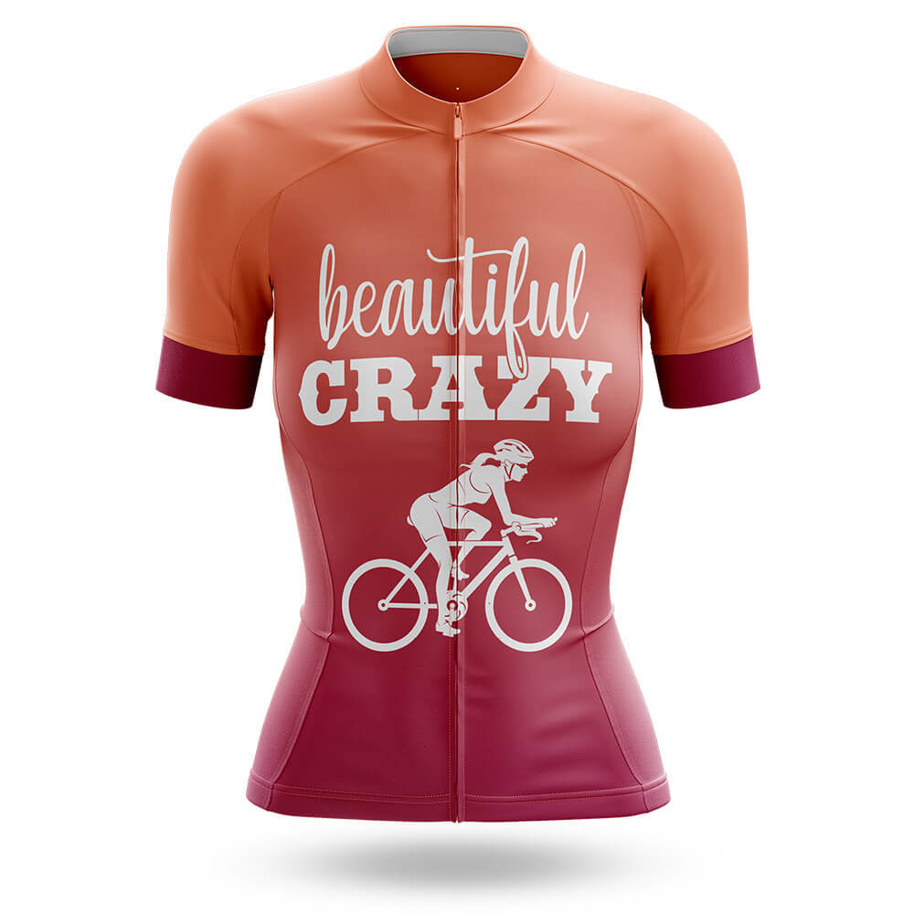 Beautiful Crazy - Women - Cycling Kit-Jersey Only-Global Cycling Gear