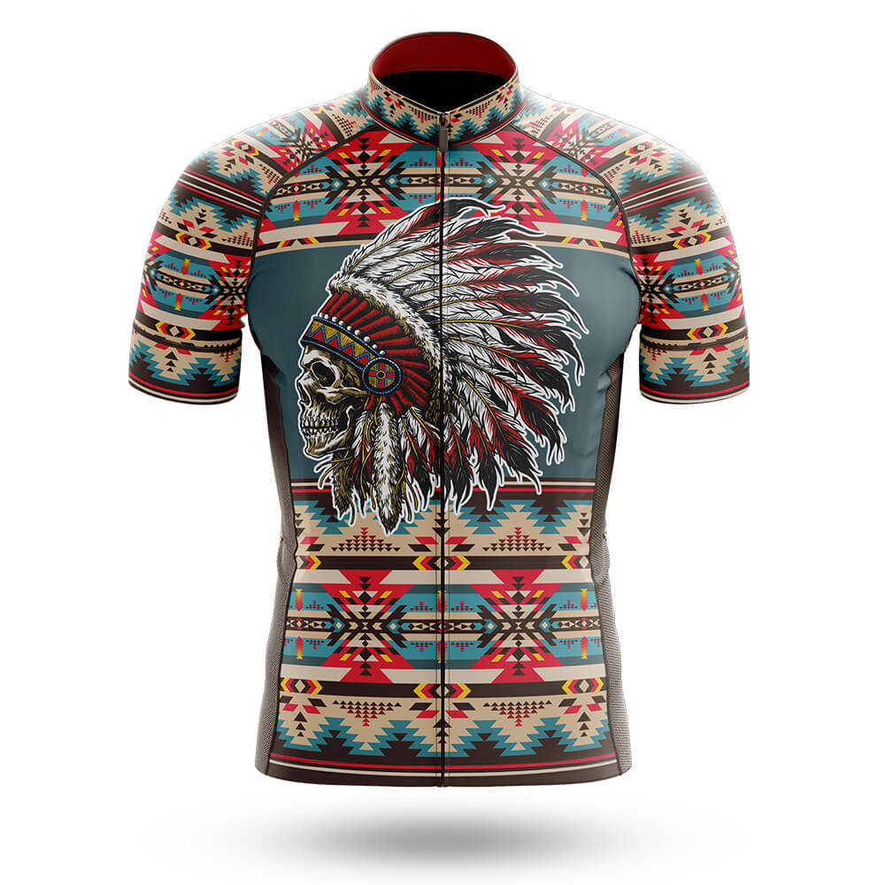 Native American Skull - Men's Cycling Kit - Global Cycling Gear