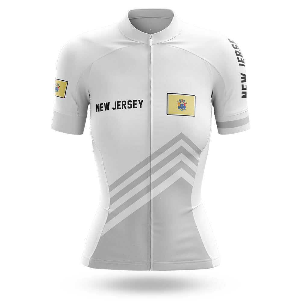 New Jersey S4 White - Women - Cycling Kit-Jersey Only-Global Cycling Gear