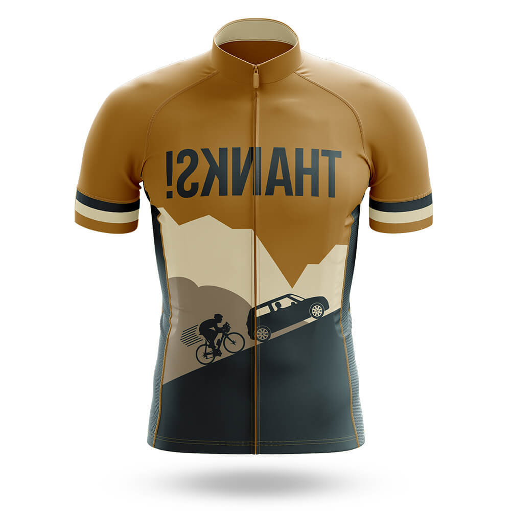 Don't Run Me Over V8 Retro - Men's Cycling Kit-Jersey Only-Global Cycling Gear