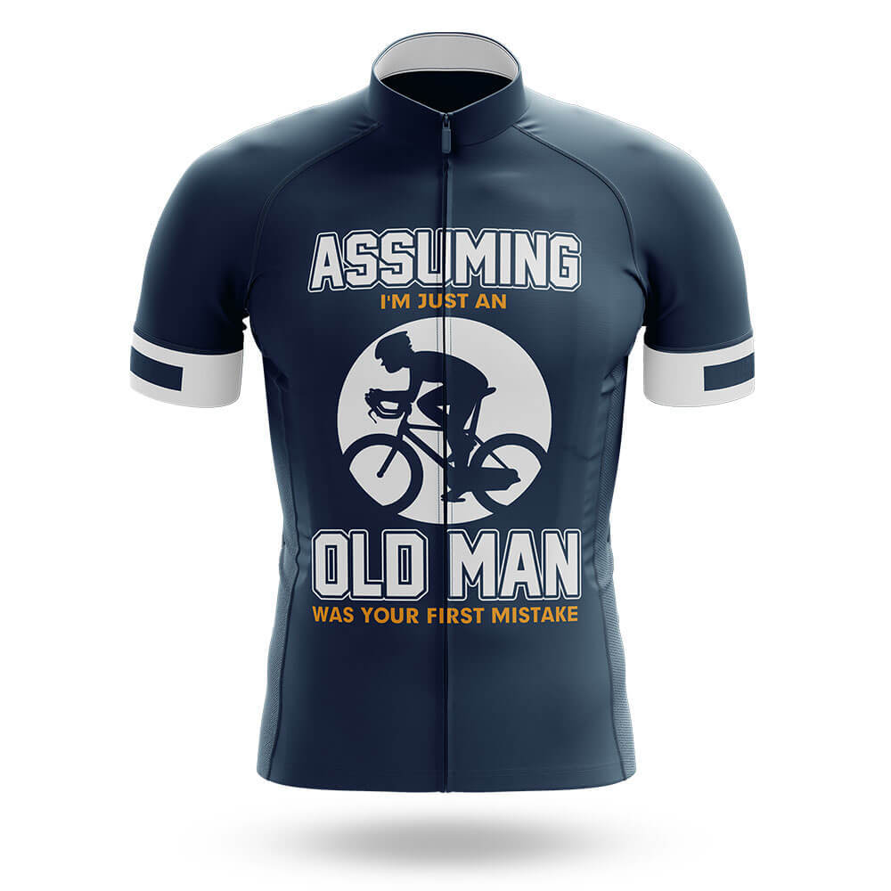 Assuming Old Man V2 - Men's Cycling Kit-Jersey Only-Global Cycling Gear