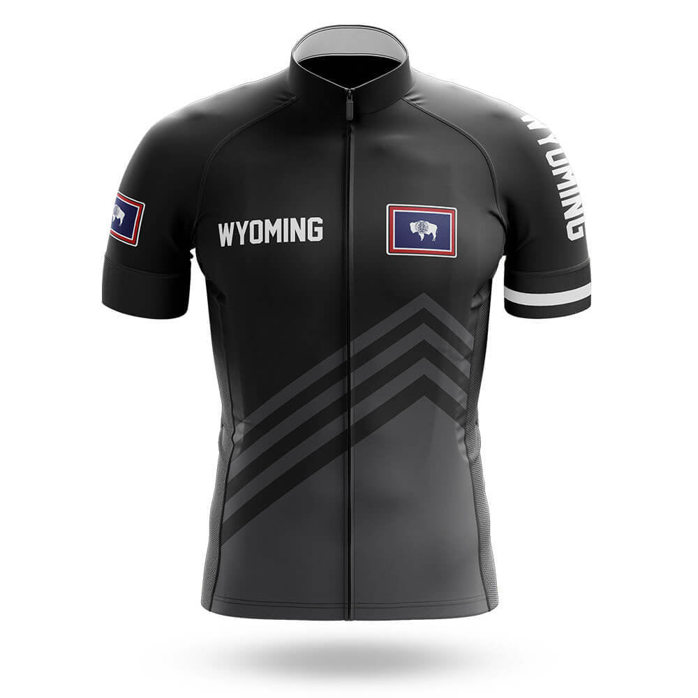 Wyoming S4 Black - Men's Cycling Kit-Jersey Only-Global Cycling Gear