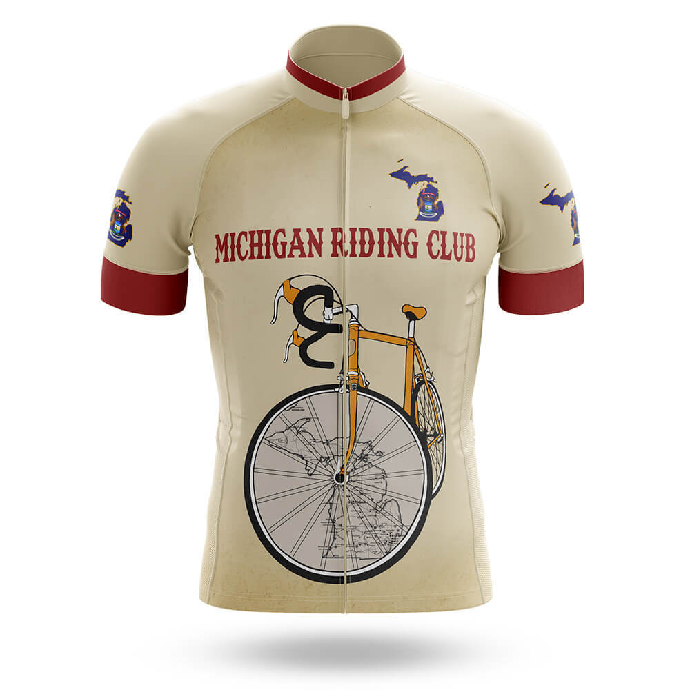 Michigan Riding Club - Men's Cycling Kit-Jersey Only-Global Cycling Gear