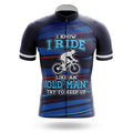 I Ride Like An Old Man V7 - Men's Cycling Kit-Jersey Only-Global Cycling Gear