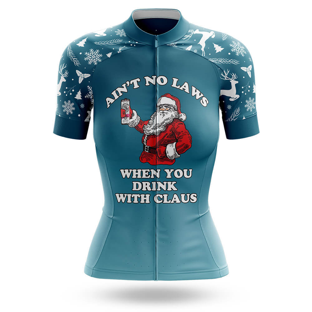 Drink With Claus - Women - Cycling Kit-Jersey Only-Global Cycling Gear