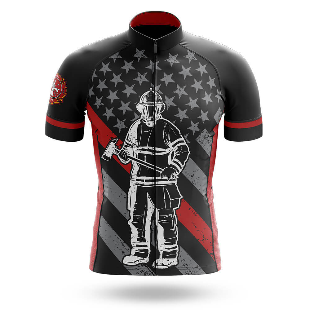 Thin Red Line V3 - Men's Cycling Kit-Jersey Only-Global Cycling Gear