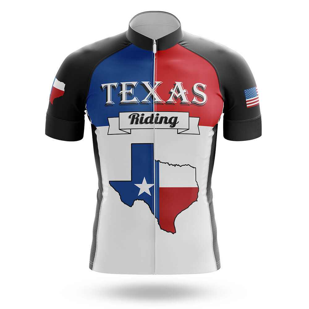 Texas Riding - Men's Cycling Kit-Jersey Only-Global Cycling Gear