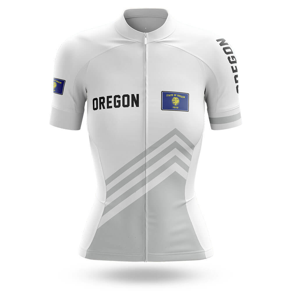 Oregon S4 White - Women - Cycling Kit-Jersey Only-Global Cycling Gear