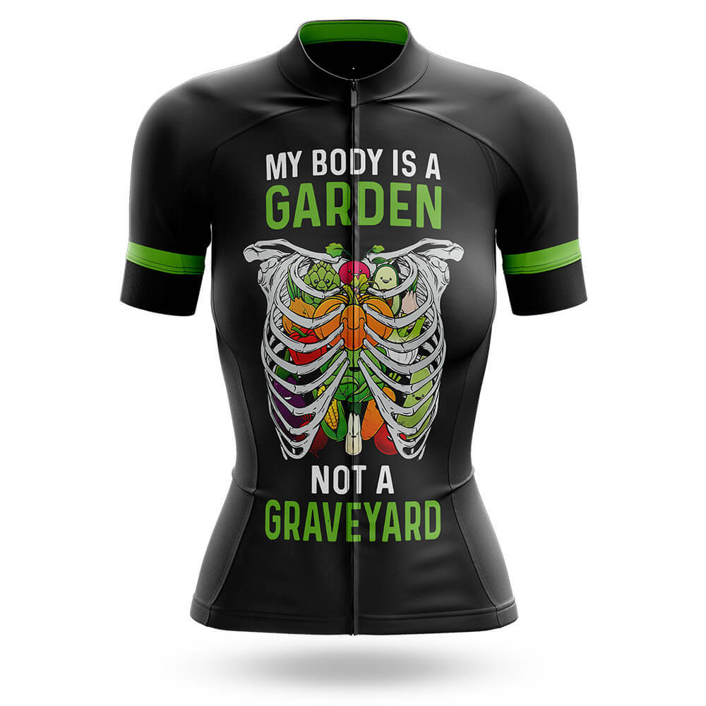 Vegan Body - Women's Cycling Kit-Jersey Only-Global Cycling Gear