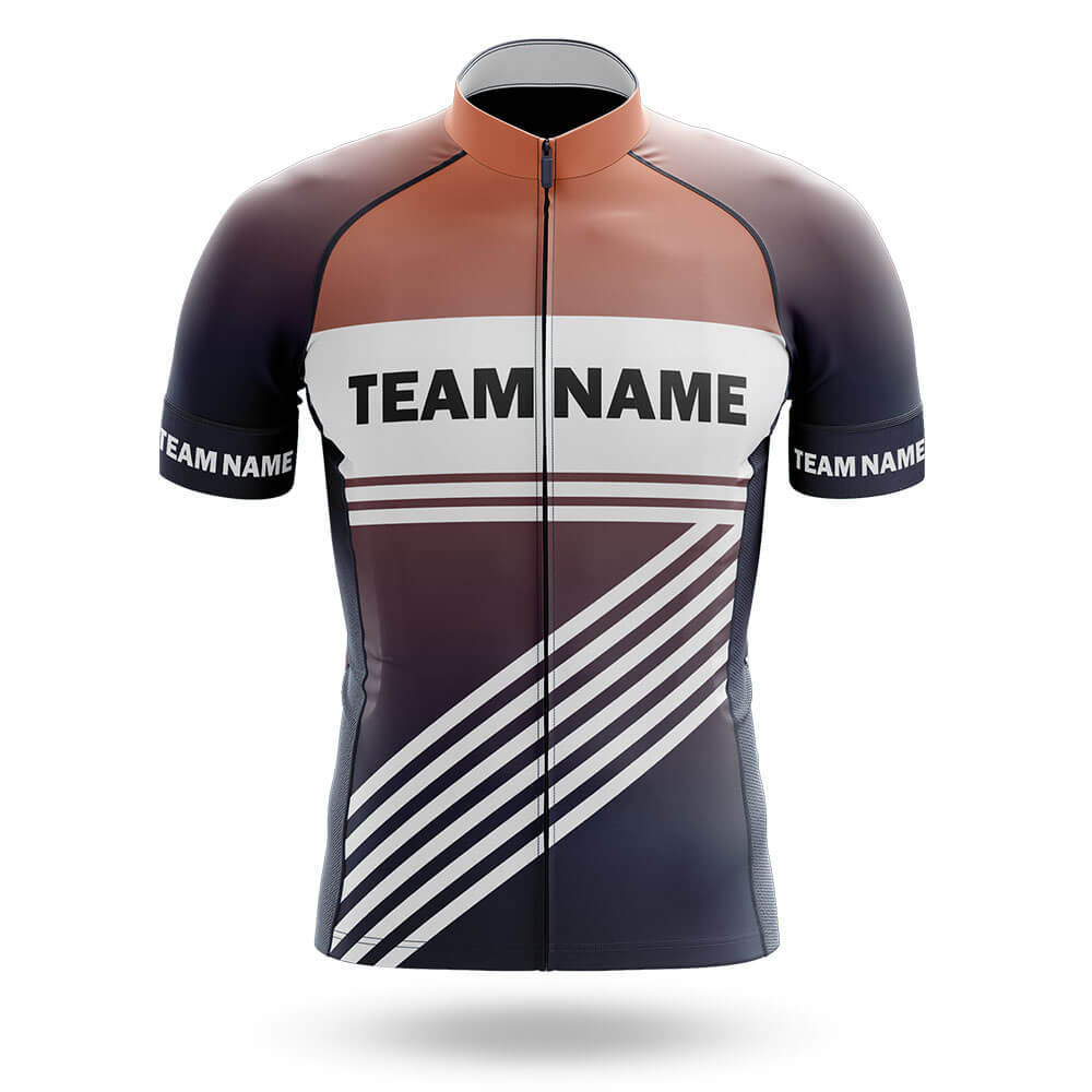 Custom Team Name S3 Cream - Men's Cycling Kit-Jersey Only-Global Cycling Gear