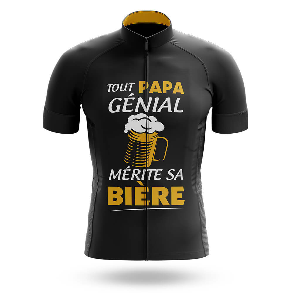 Papa Génial - Men's Cycling Kit-Jersey Only-Global Cycling Gear