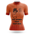 Women Drink Craft Beer - Women's Cycling Kit-Jersey Only-Global Cycling Gear