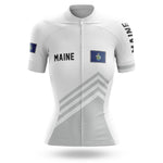 Maine S4 White - Women - Cycling Kit-Jersey Only-Global Cycling Gear