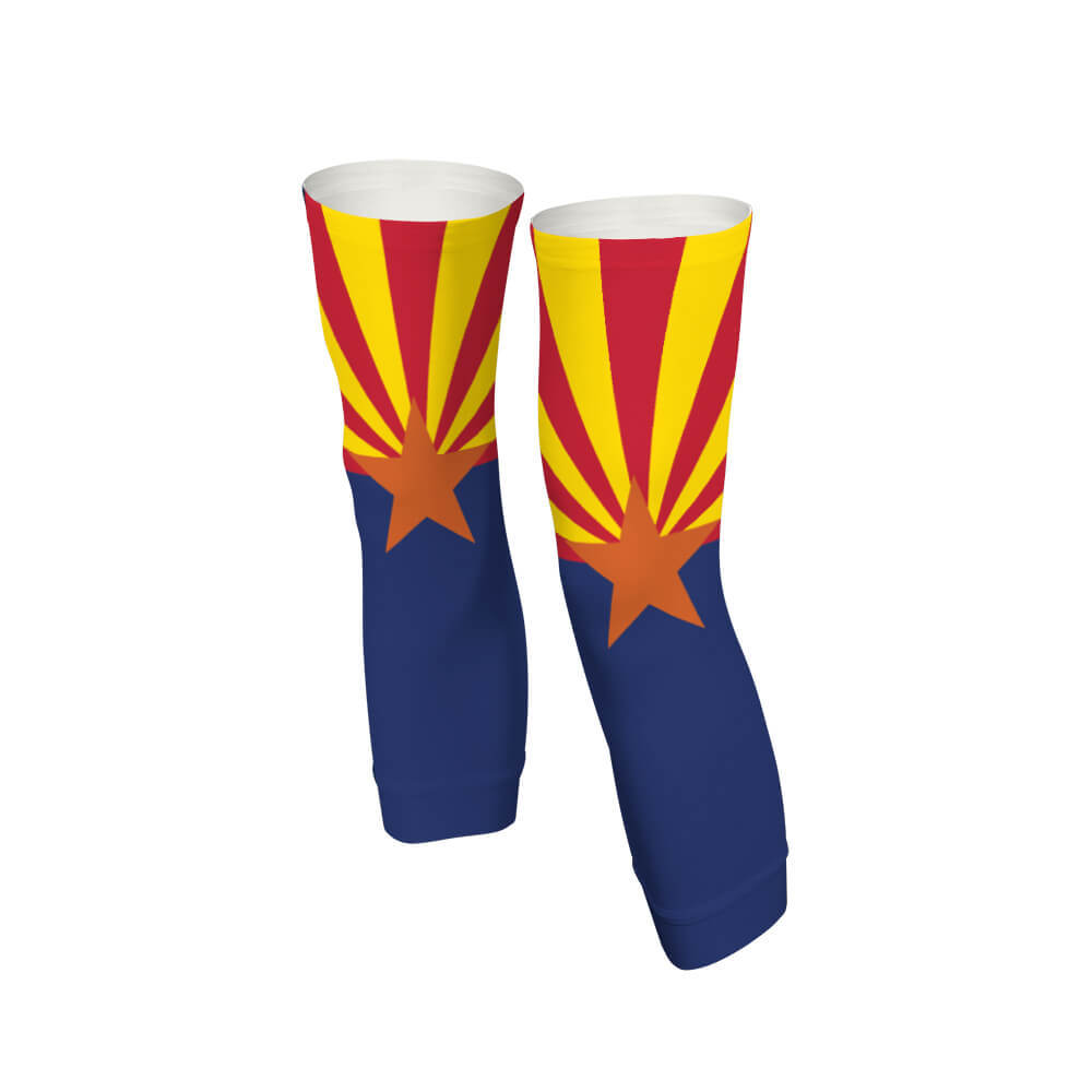 Arizona Flag - Arm And Leg Sleeves-S-Global Cycling Gear
