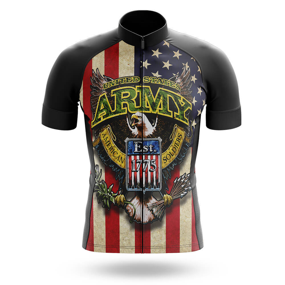 Retro Army - Men's Cycling Kit-Jersey Only-Global Cycling Gear