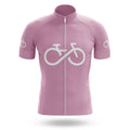 Bike Forever - Pink - Men's Cycling Kit-Jersey Only-Global Cycling Gear