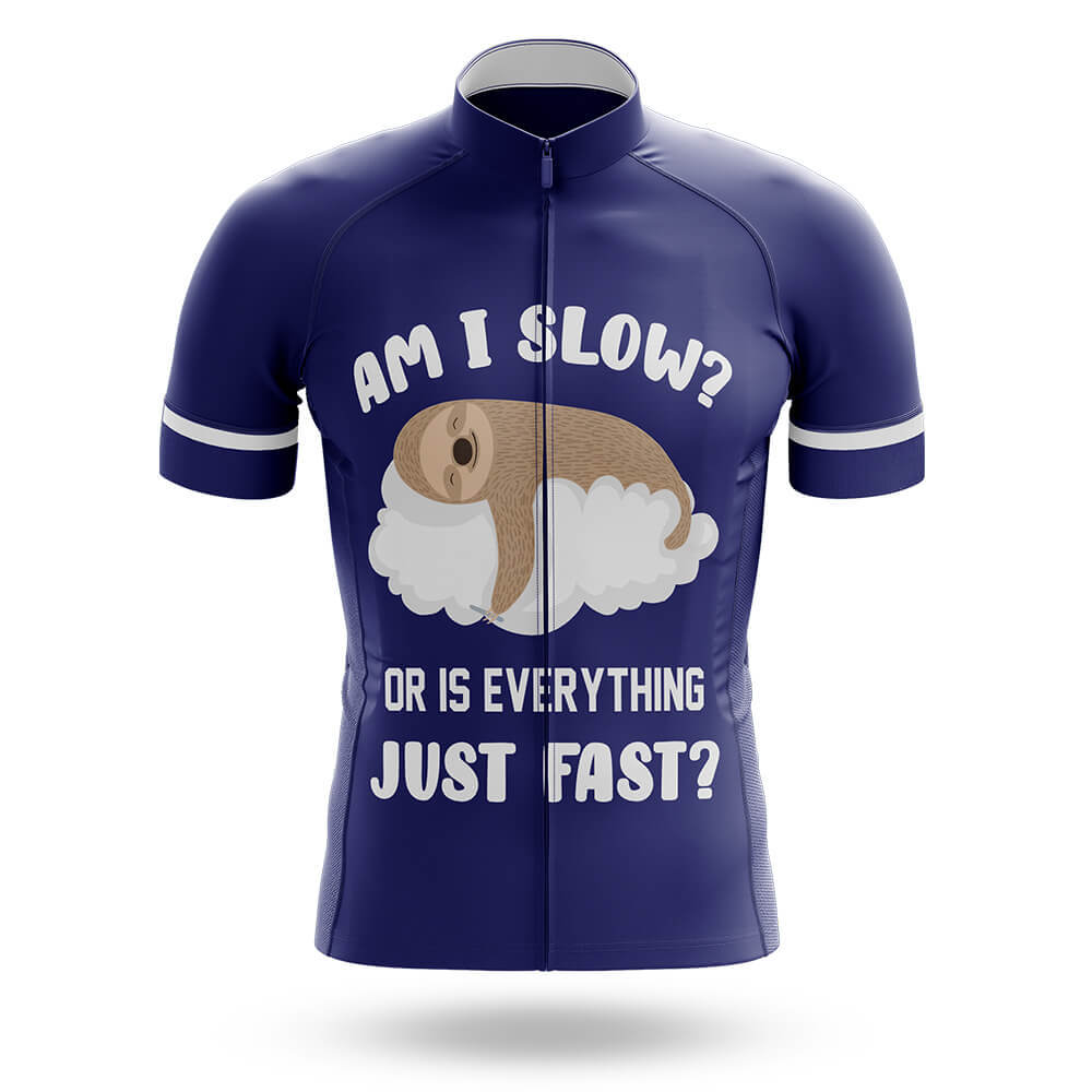 Am I Slow? V4 - Men's Cycling Kit-Jersey Only-Global Cycling Gear