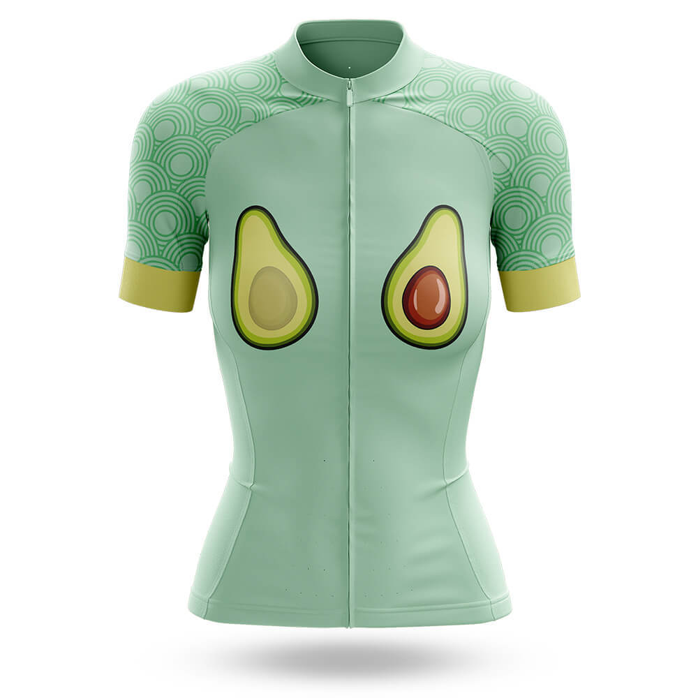 Vegan Avocado - Women's Cycling Kit-Jersey Only-Global Cycling Gear