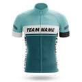 Custom Team Name M1 Blue - Men's Cycling Kit-Jersey Only-Global Cycling Gear