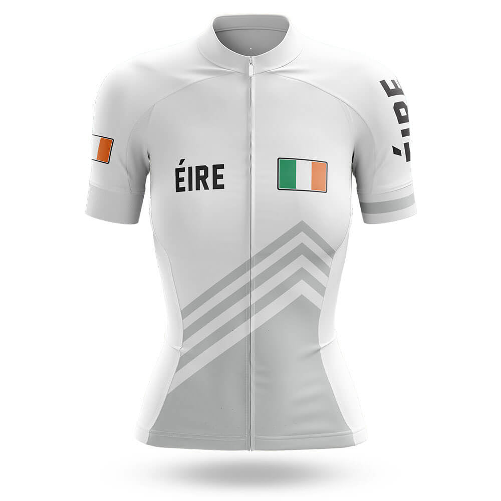 Éire S5 White - Women - Cycling Kit-Jersey Only-Global Cycling Gear