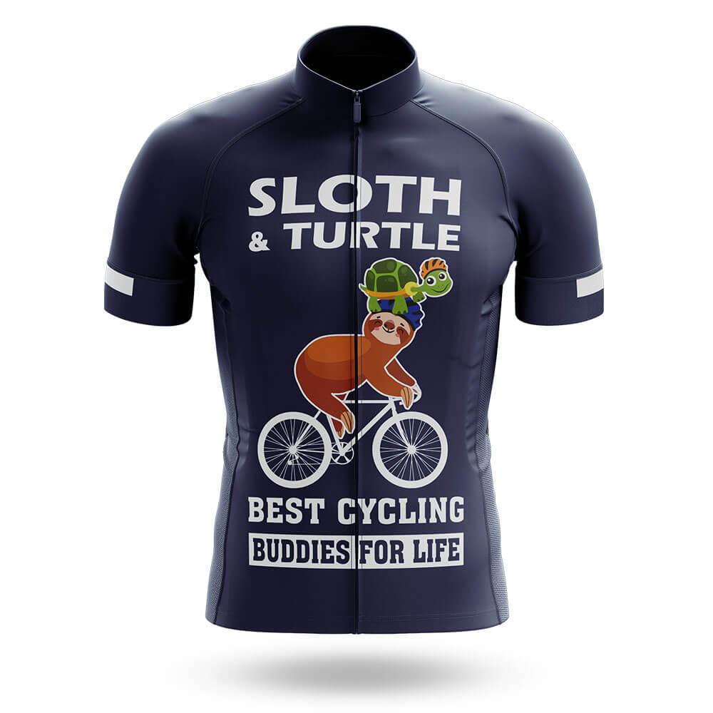 Sloth And Turtle V2 - Men's Cycling Kit-Jersey Only-Global Cycling Gear