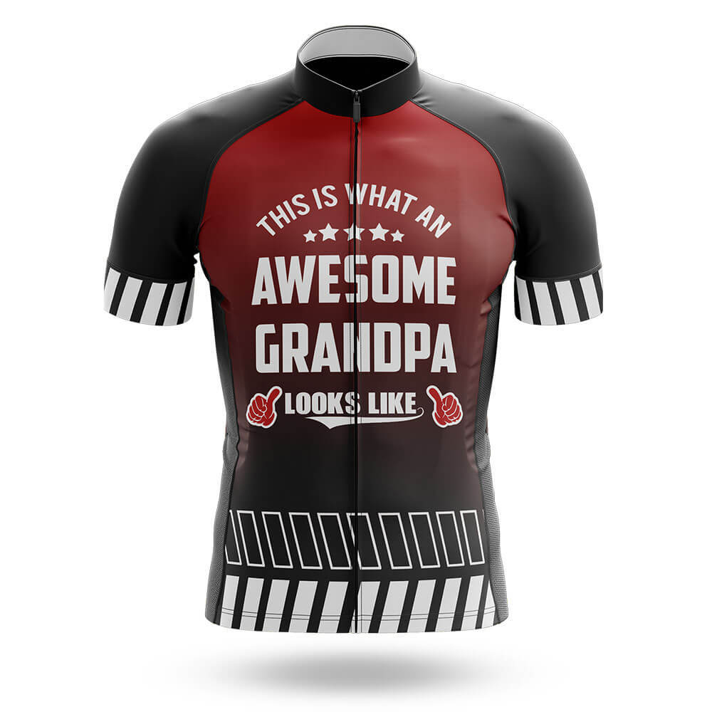 Awesome Grandpa V7 - Men's Cycling Kit-Jersey Only-Global Cycling Gear