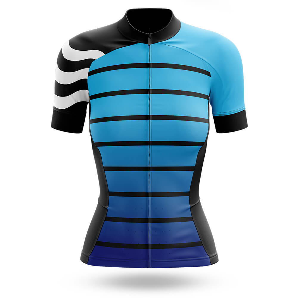 Aqua Colors - Women's Cycling Kit-Jersey Only-Global Cycling Gear
