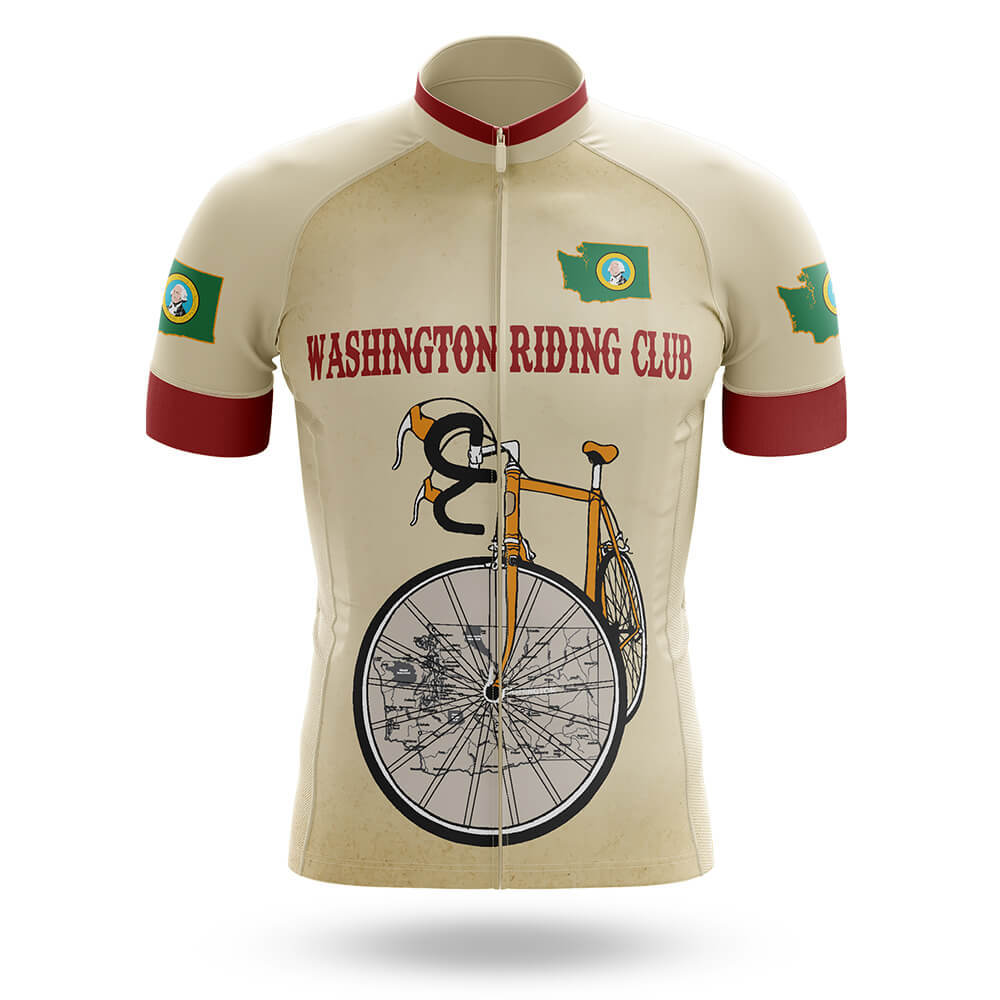Washington Riding Club - Men's Cycling Kit-Jersey Only-Global Cycling Gear