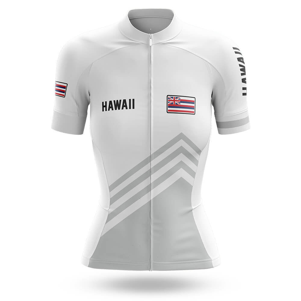 Hawaii S4 White - Women - Cycling Kit-Jersey Only-Global Cycling Gear