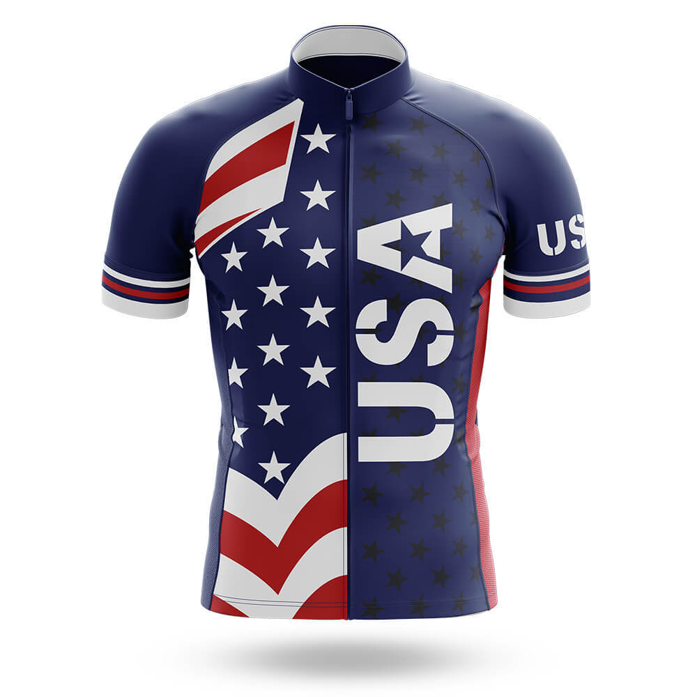 USA Flag - Men's Cycling Kit-Jersey Only-Global Cycling Gear