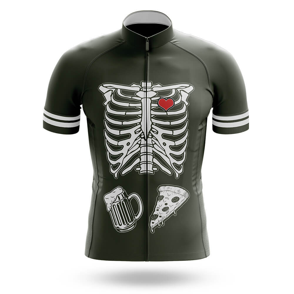 Pizza And Beer - Men's Cycling Kit-Jersey Only-Global Cycling Gear