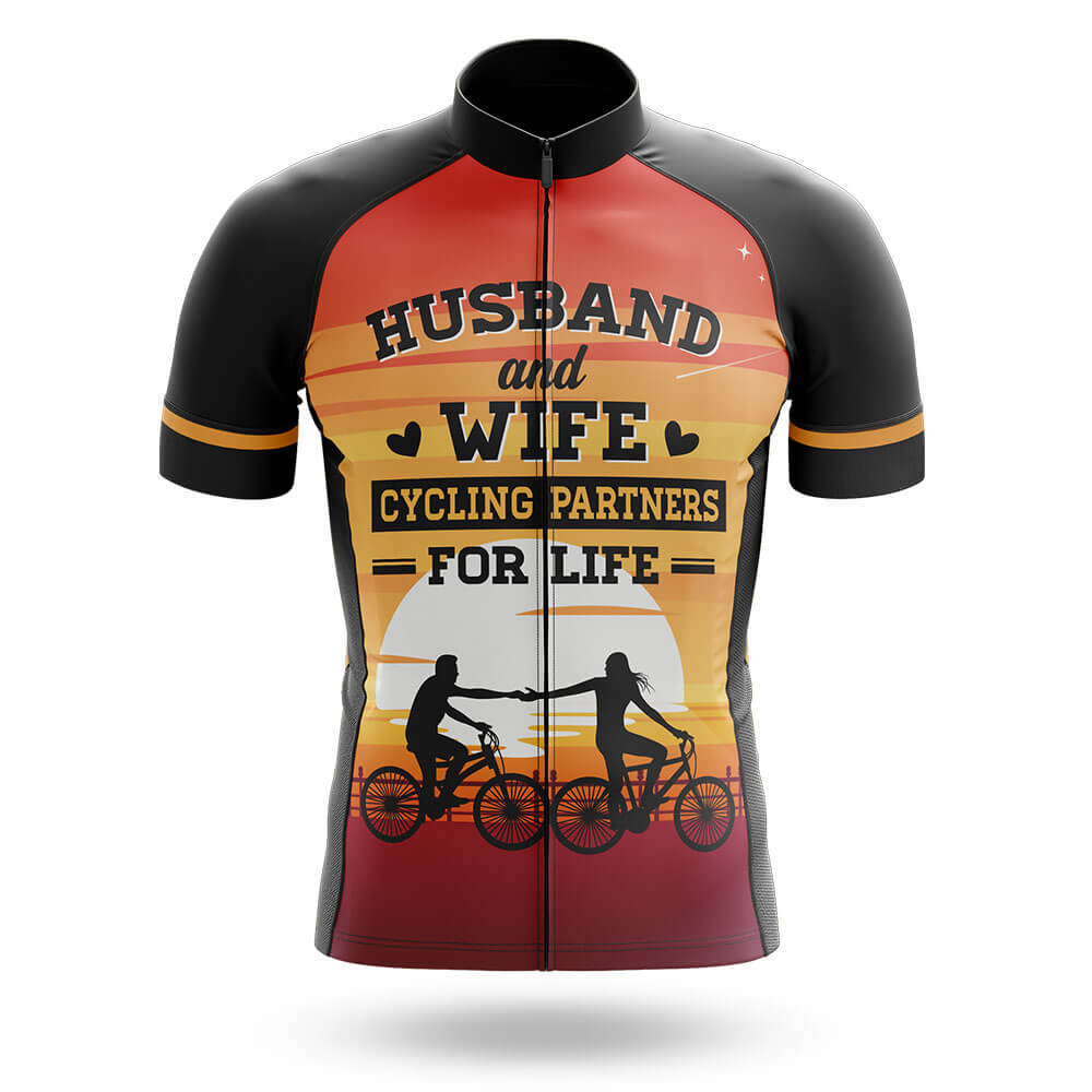 Husband And Wife V2 - Men's Cycling Kit-Jersey Only-Global Cycling Gear