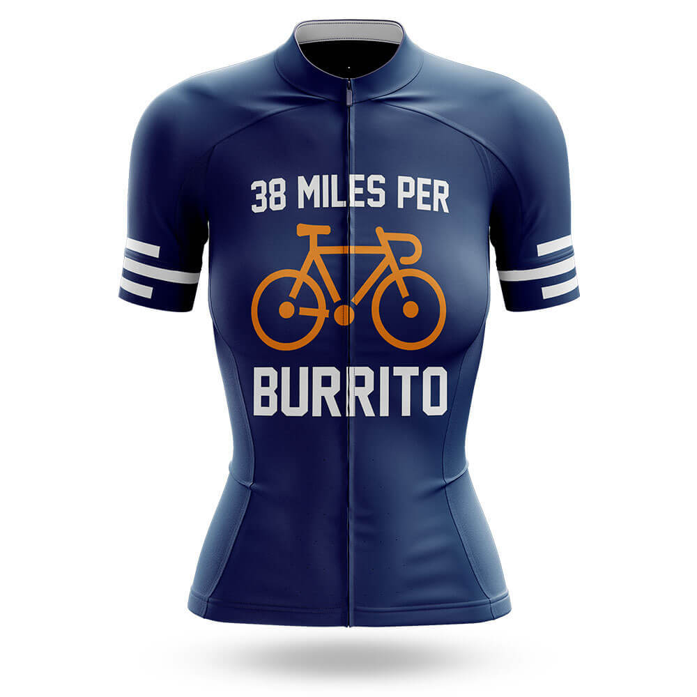 38 Miles - Navy - Women - Cycling Kit-Jersey Only-Global Cycling Gear