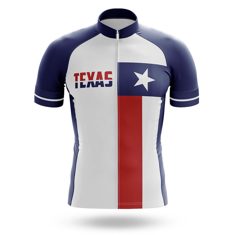 Texas State Flag - Men's Cycling Kit-Jersey Only-Global Cycling Gear