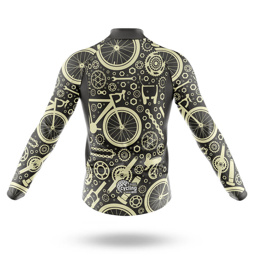 Bicycle Gears - Men's Cycling Kit-Short Sleeve Jersey-Global Cycling Gear